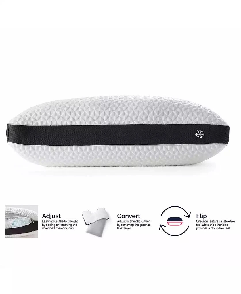 Cool Choice Customizable Memory Foam Blend Cooling Side Sleeper Pillow 商品