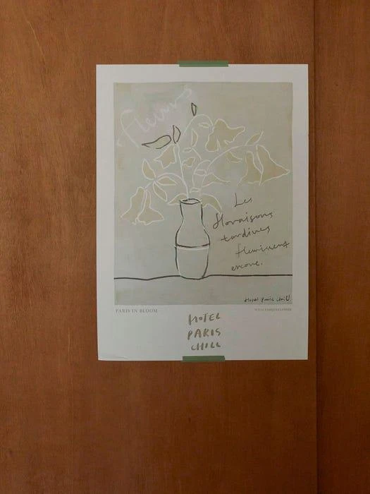 商品HOTEL PARIS CHILL|Art Print - Paris in Bloom,价格¥310,第4张图片详细描述