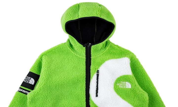 商品Supreme|Supreme TNF S Logo Fleece Jacket,价格¥4596,第3张图片详细描述