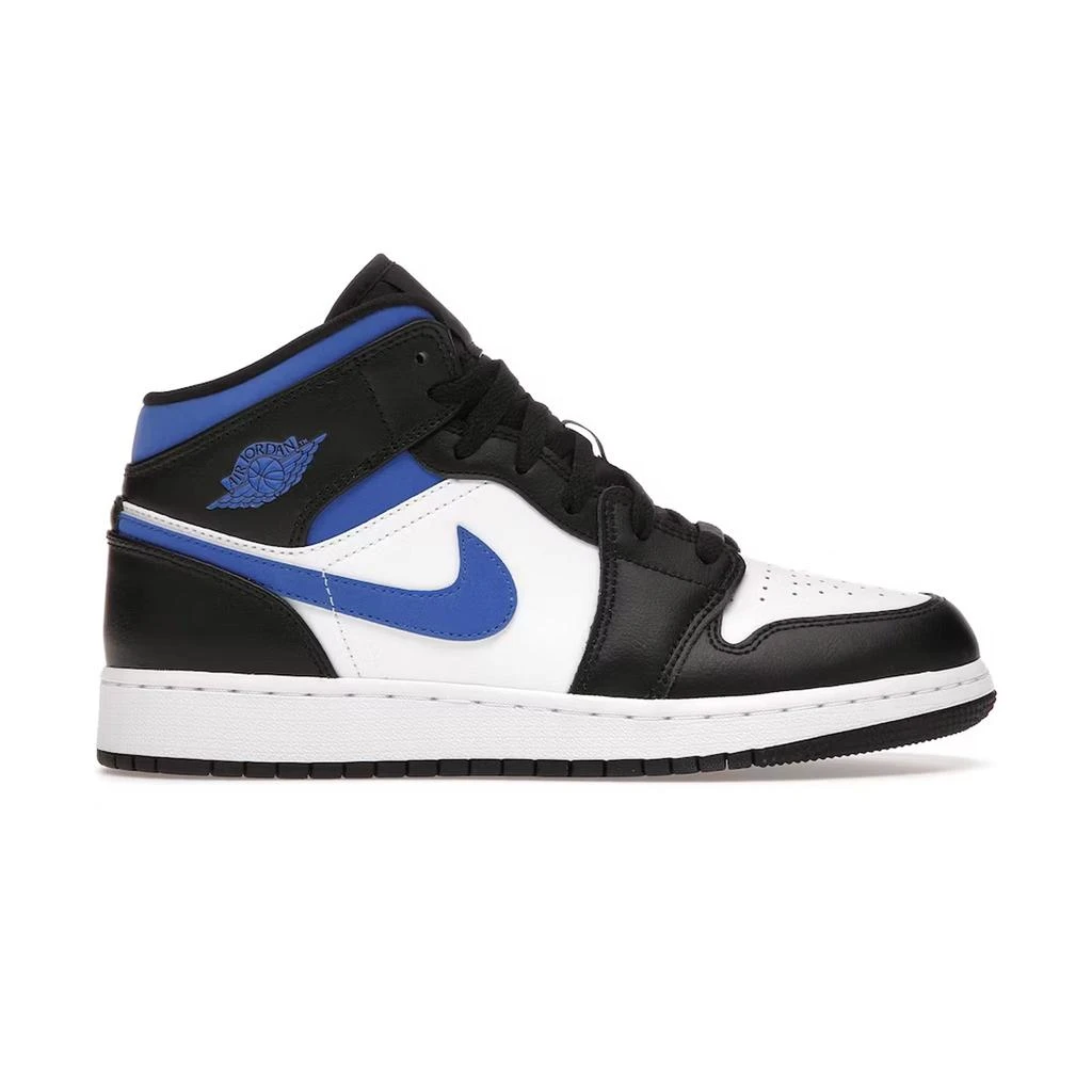 商品Jordan|Air Jordan 1 Mid Racer Blue 2.0 (GS),价格¥1408,第1张图片