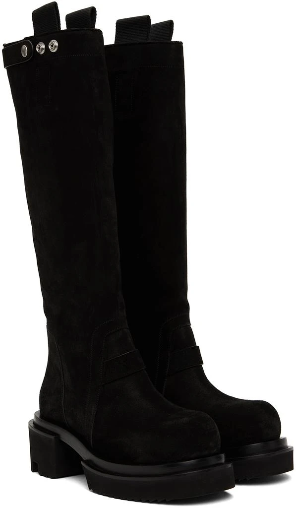 商品Rick Owens|Black Pull On Bogun Boots,价格¥8513,第4张图片详细描述