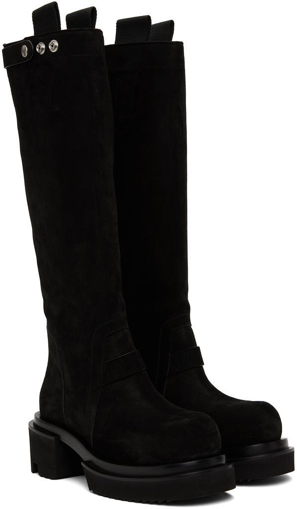 商品Rick Owens|Black Pull On Bogun Boots,价格¥9873,第6张图片详细描述