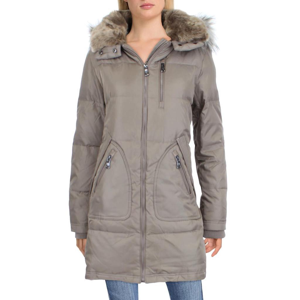 商品Vince Camuto|Vince Camuto Womens Heavy Midi Down Coat,价格¥890,第5张图片详细描述