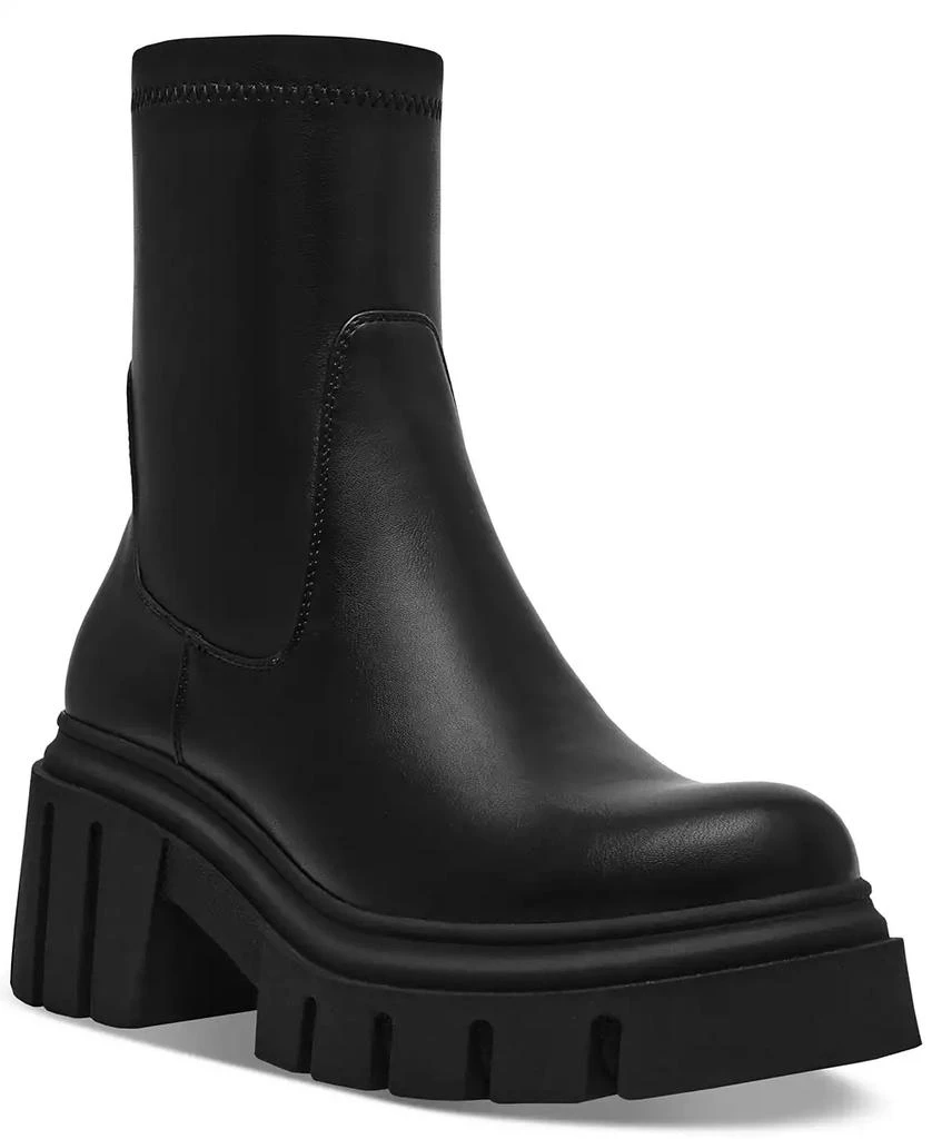 商品Steve Madden|Women's Boomba Lug Sole Booties,价格¥514,第1张图片