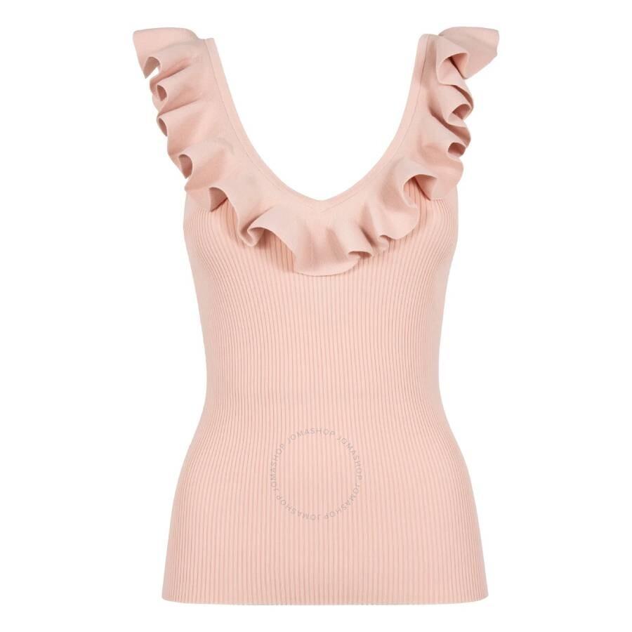 Zimmermann | Zimmermann Dusty Pink Chintz Scoop Neck Frill Tank Top, Brand Size 1 (US Size 6) 646.05元 商品图片