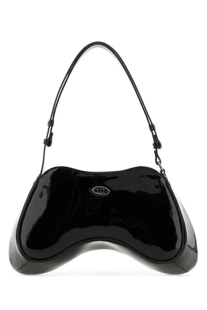 商品Diesel|Diesel Play Logo-Plaque Zipped Shoulder Bag,价格¥1812,第1张图片