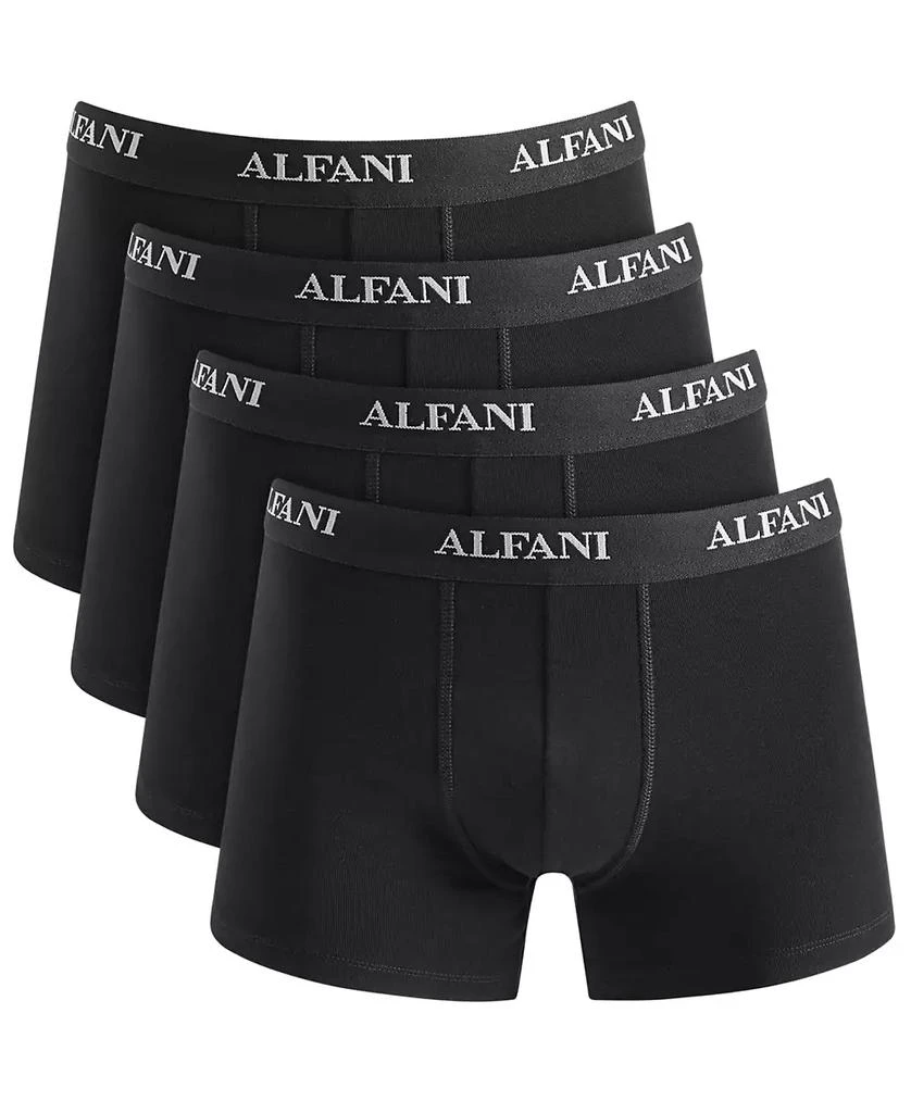 商品Alfani|Men's 4-Pk. Moisture-Wicking Cotton Trunks, Created for Macy's,价格¥76,第1张图片