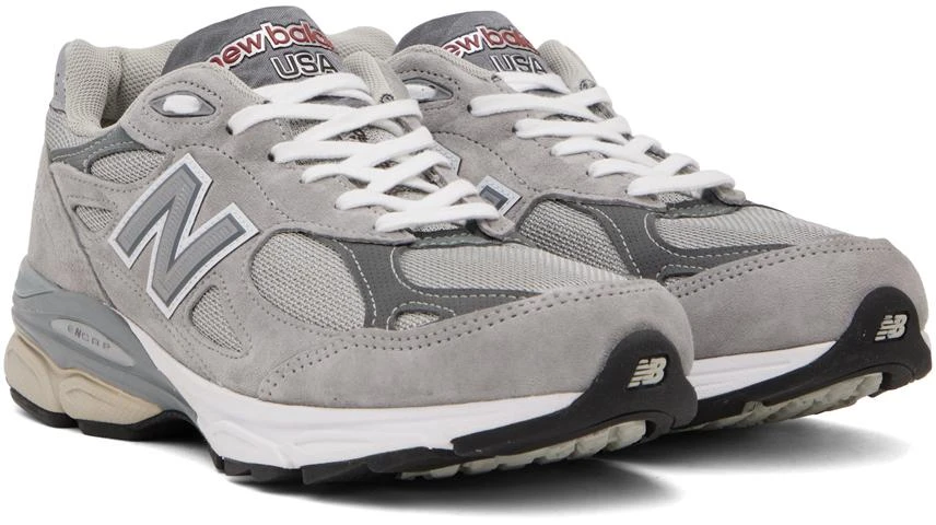 商品New Balance|Gray Made in USA 990v3 Core Sneakers,价格¥1680,第4张图片详细描述