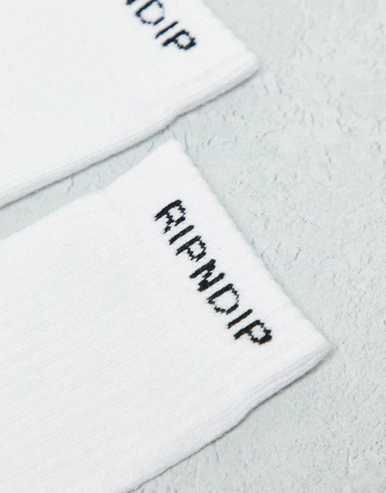 商品Rip N Dip|RIPNDIP lord nermal socks in white,价格¥89,第4张图片详细描述