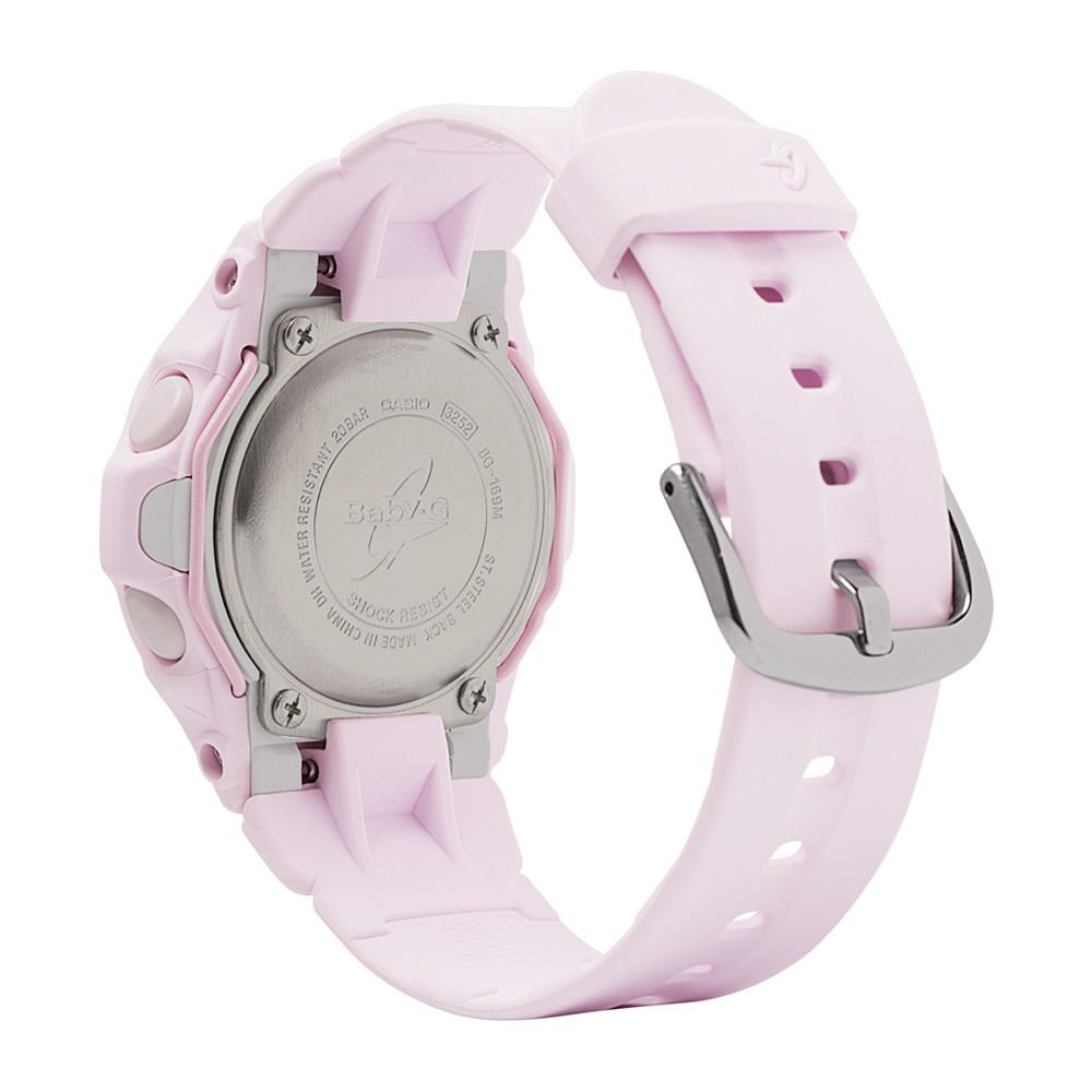 Women's Digital Pink Resin Strap Watch 42.6mm商品第3张图片规格展示