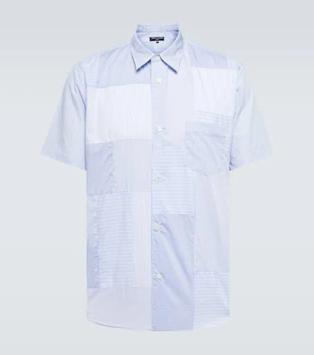 商品Comme des Garcons|条纹棉质拼接衬衫,价格¥1977,第1张图片