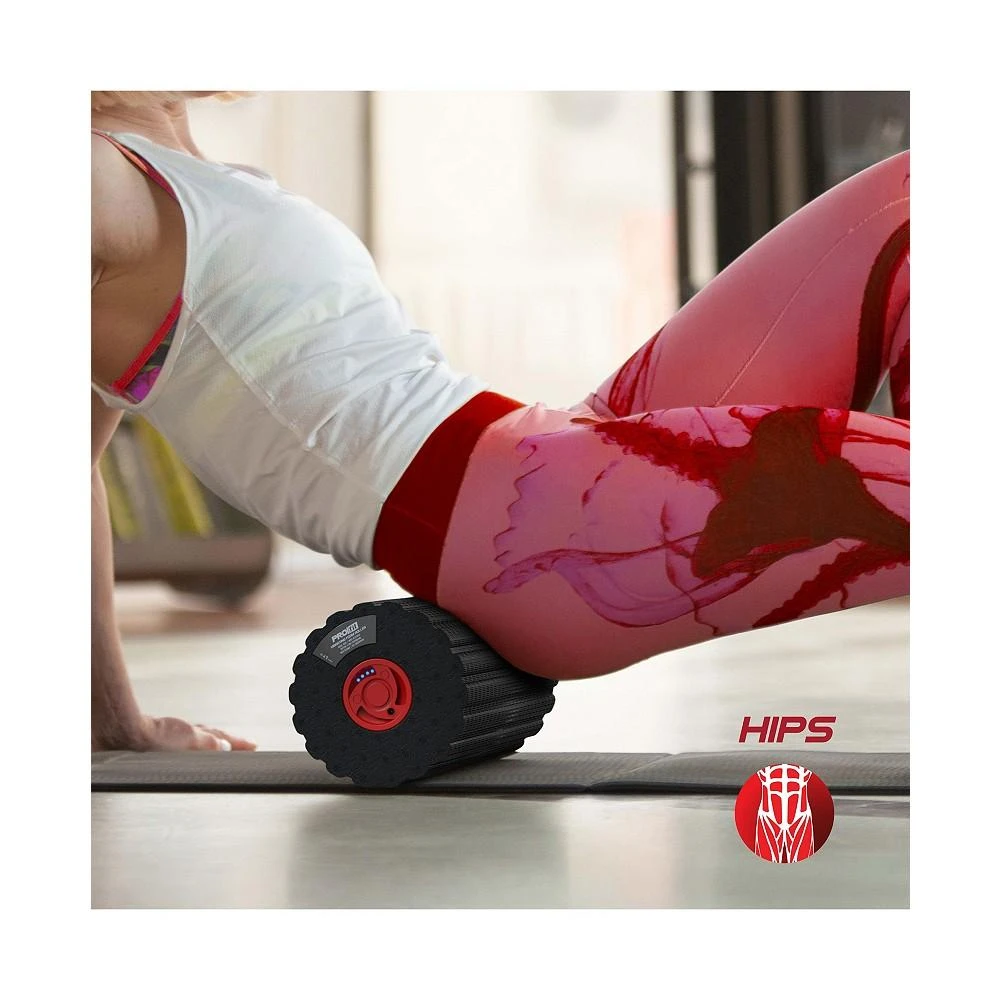 PRO-fit Vibrating Foam Roller, Lightweight and Portable Massager with Four High-Powered Vibration Levels 商品