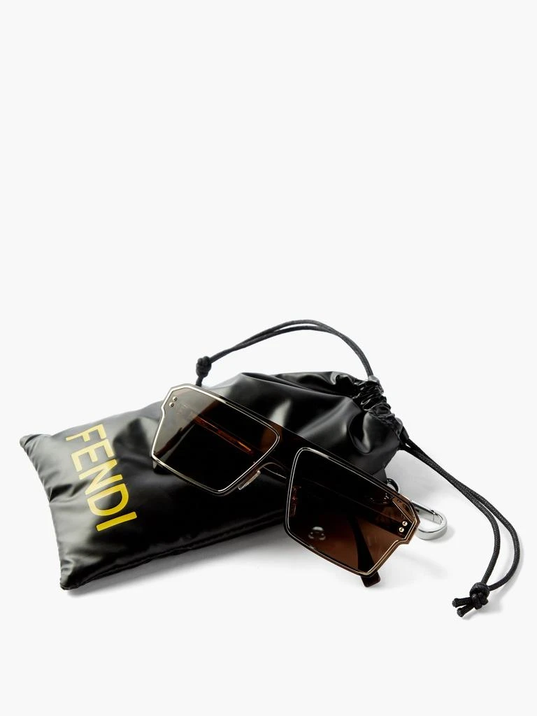 Square metal sunglasses 商品