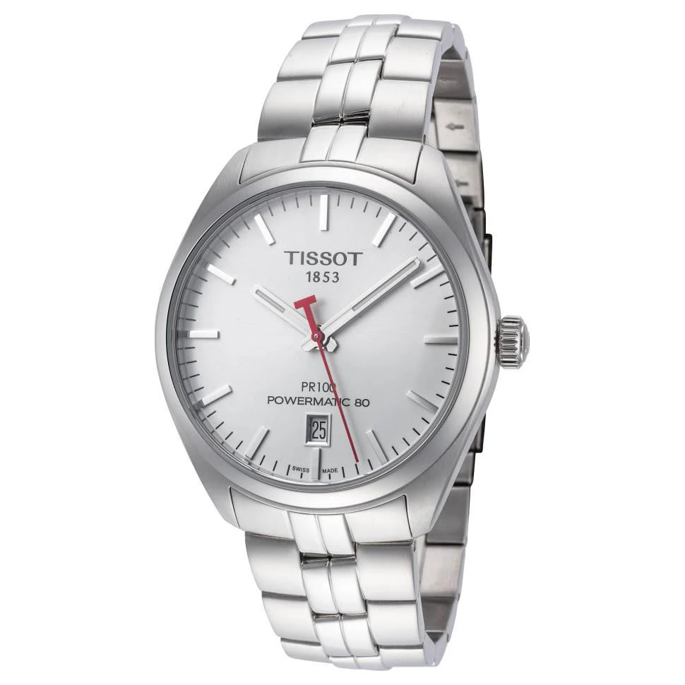 商品Tissot|PR 100系列 男士机械腕表 	T1014071101100,价格¥2571,第1张图片