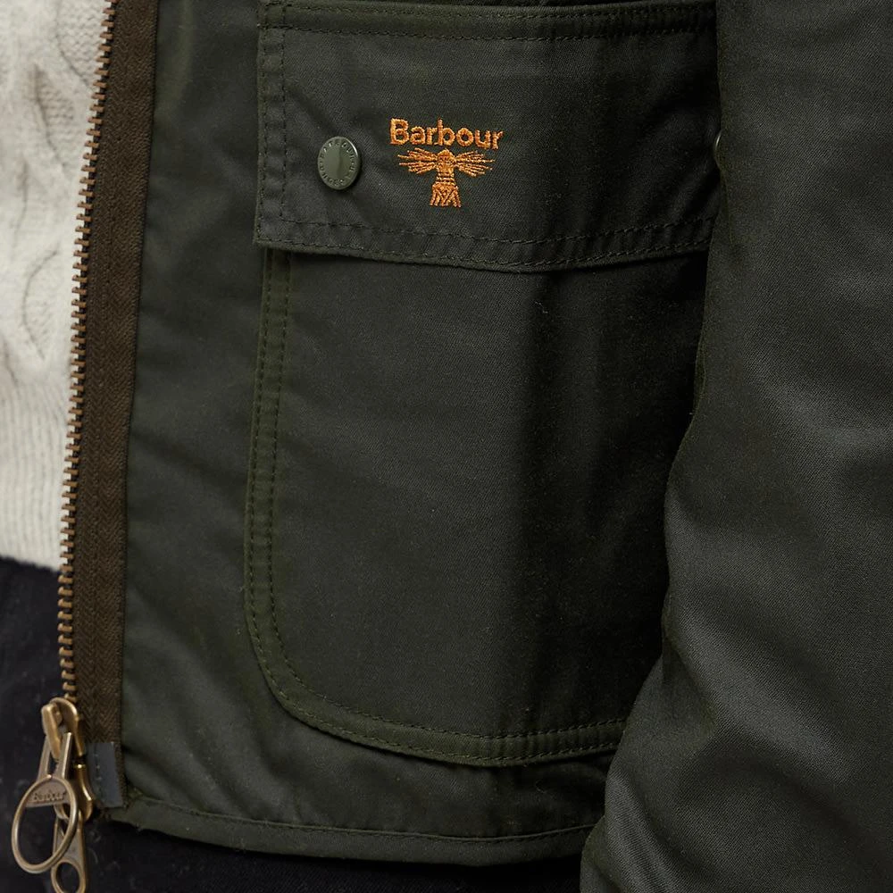 商品Barbour|Barbour Beacon Bedale Wax Jacket,价格¥2986,第5张图片详细描述