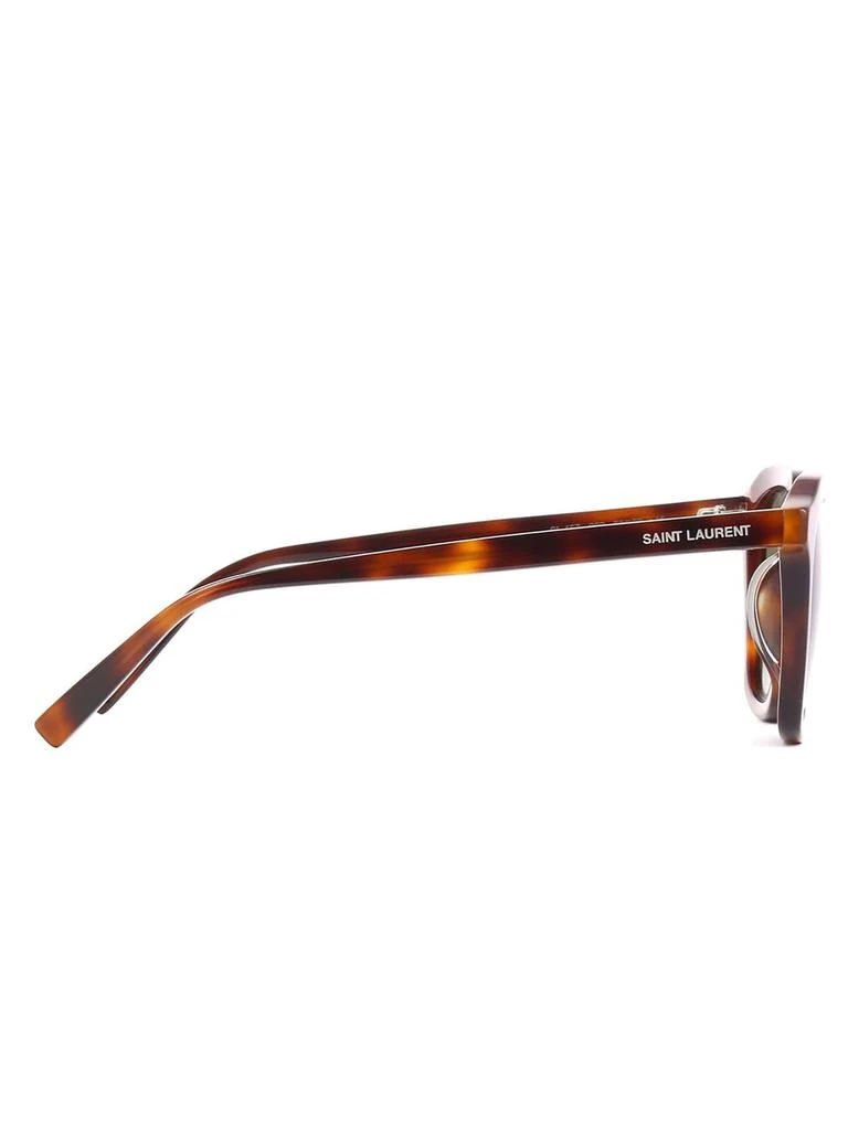 商品Yves Saint Laurent|Saint Laurent Eyewear Square Frame Sunglasses,价格¥1029,第3张图片详细描述