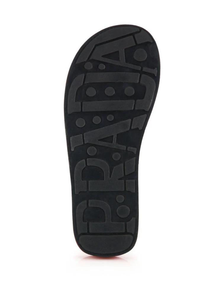 商品Prada|Saffiano Rubber Flip Flops,价格¥2174,第4张图片详细描述