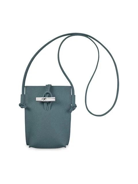 商品Longchamp|Roseau Leather Phone Case,价格¥896,第1张图片