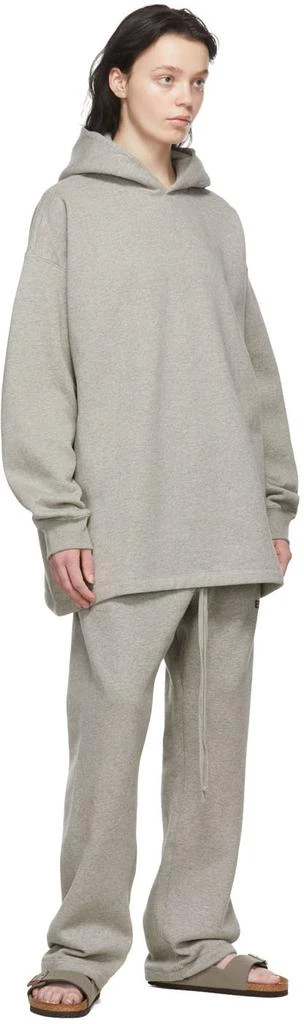 商品Essentials|Gray Relaxed Hoodie,价格¥727,第4张图片详细描述