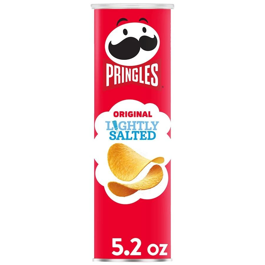 商品Pringles|Potato Crisps Chips Lightly Salted Original,价格¥22,第1张图片