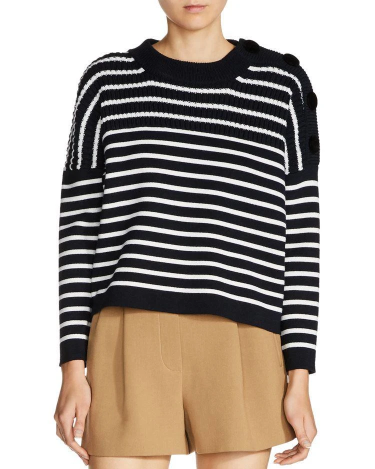 商品Maje|Market Stripe Sweater,价格¥1740,第1张图片