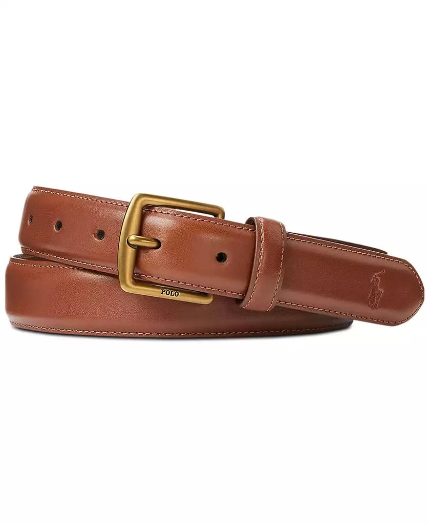 商品Ralph Lauren|Men's Full-Grain Leather Dress Belt,价格¥680,第1张图片