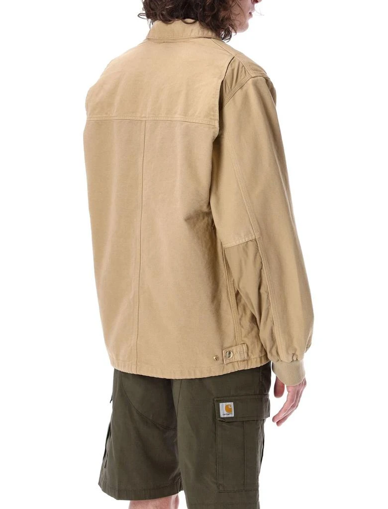 商品Carhartt WIP|Carhartt WIP Logo Patch Long-Sleeved Shirt Jacket,价格¥1163,第2张图片详细描述