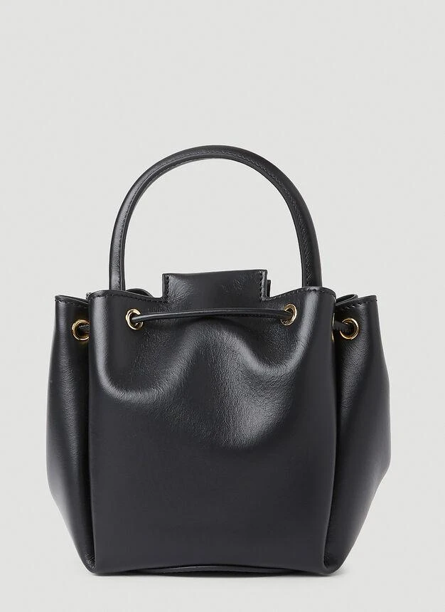 商品Burberry|Peony Bucket Bag in Black,价格¥10374,第3张图片详细描述