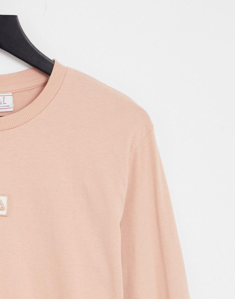 Fila sweatshirt with logo in pink商品第2张图片规格展示