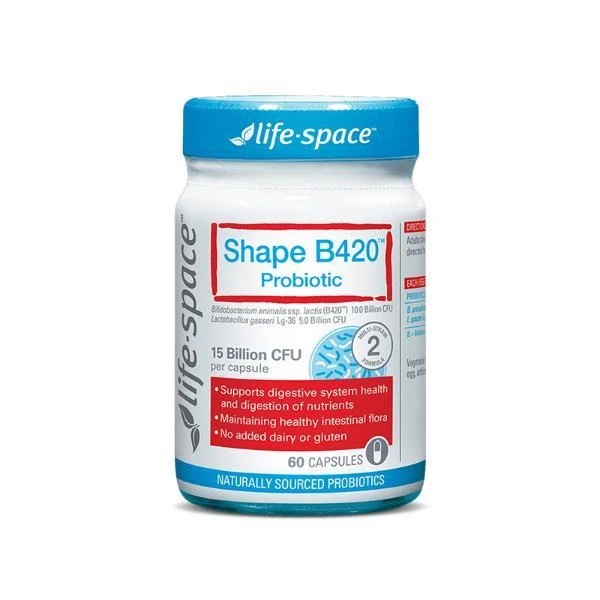 商品Life Space|Life Space益倍适 女成人b420塑身益生菌胶囊 60粒,价格¥201,第1张图片