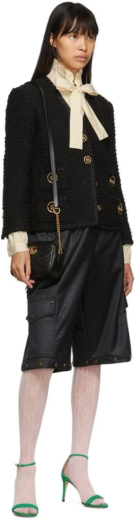 Black Mini GG Marmont Camera Bag 商品