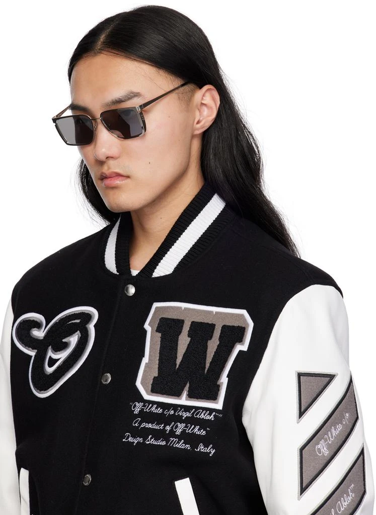 商品Off-White|Silver Yoder Sunglasses,价格¥2339,第4张图片详细描述