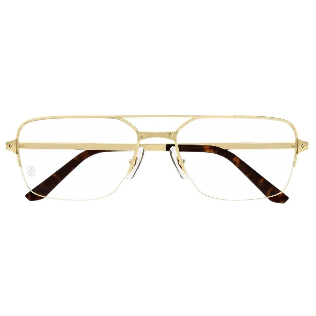 商品Cartier|Cartier Aviator Frame Glasses,价格¥6901,第1张图片