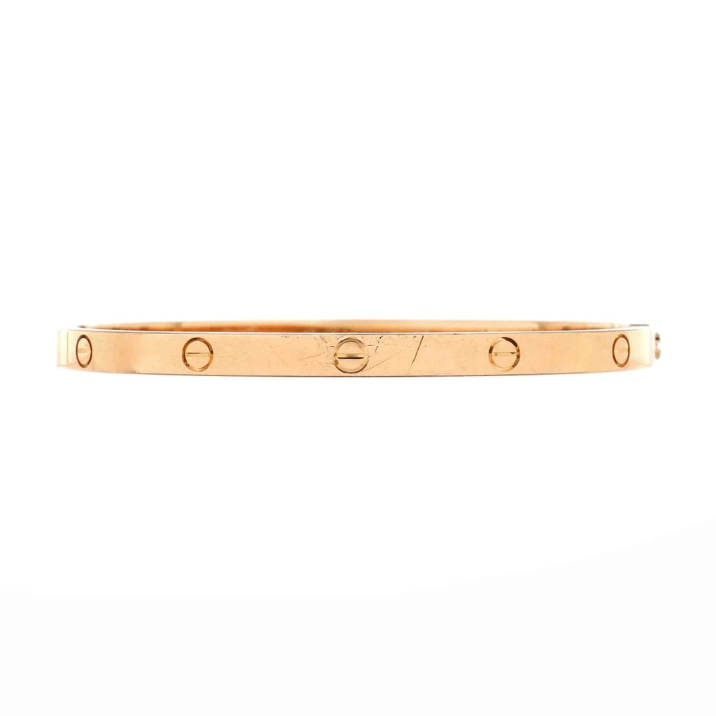 商品[二手商品] Cartier|Love Bracelet 18K Rose Gold Small,价格¥35317,第1张图片