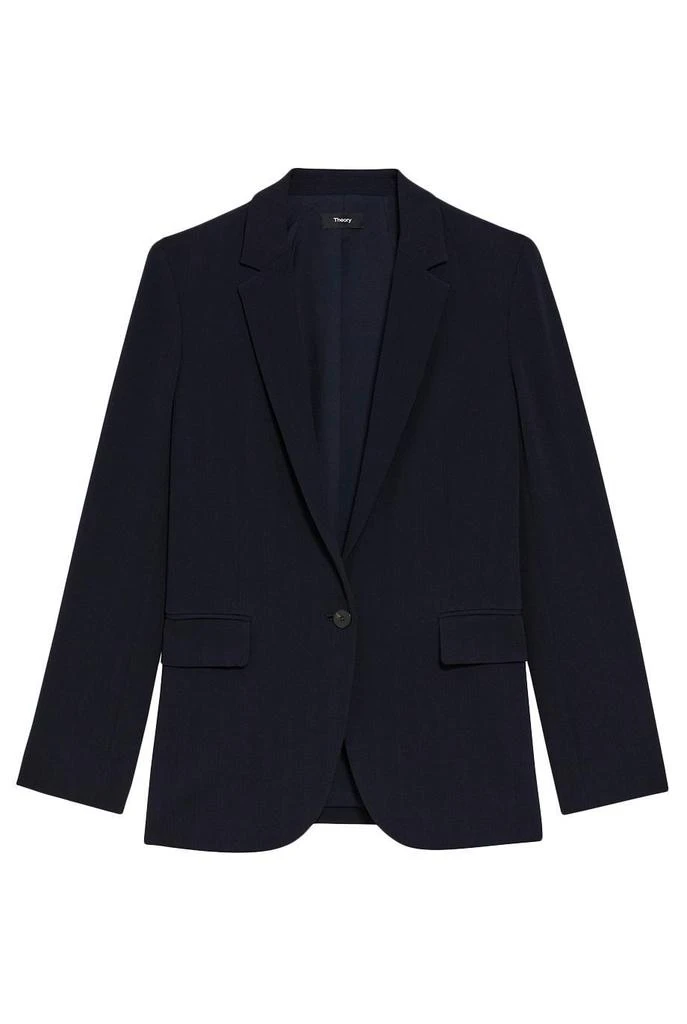 商品Theory|Casual blazer in striped admiral crepe,价格¥4433,第1张图片