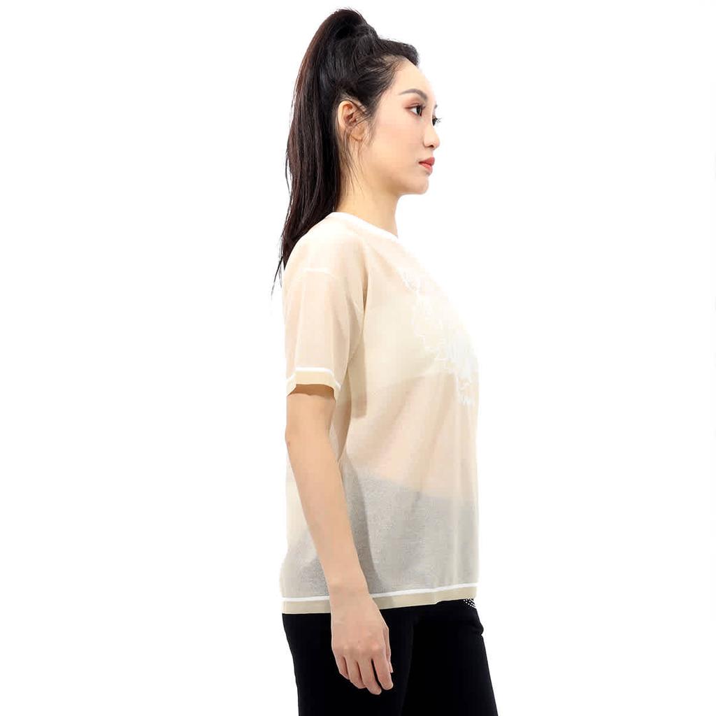 Kenzo Icon Ladies Off White Tiger Head T-shirt, Size X-Small商品第2张图片规格展示