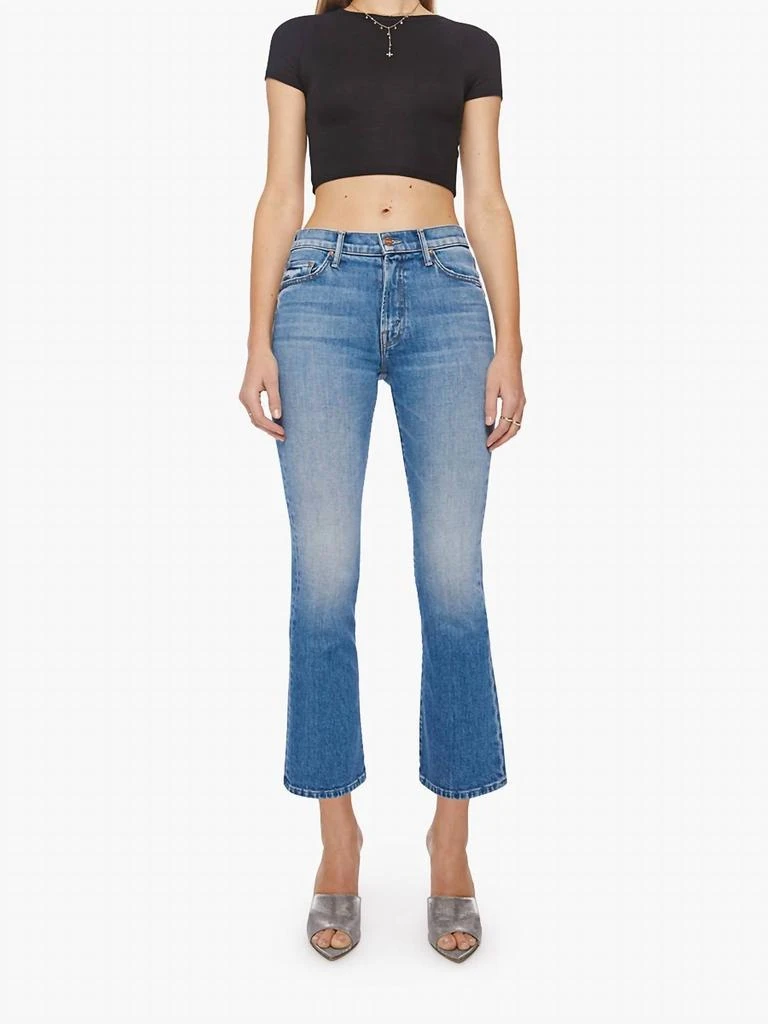 商品MOTHER|Women's The Outsider Ankle Jeans In High On The Hog,价格¥1208,第1张图片