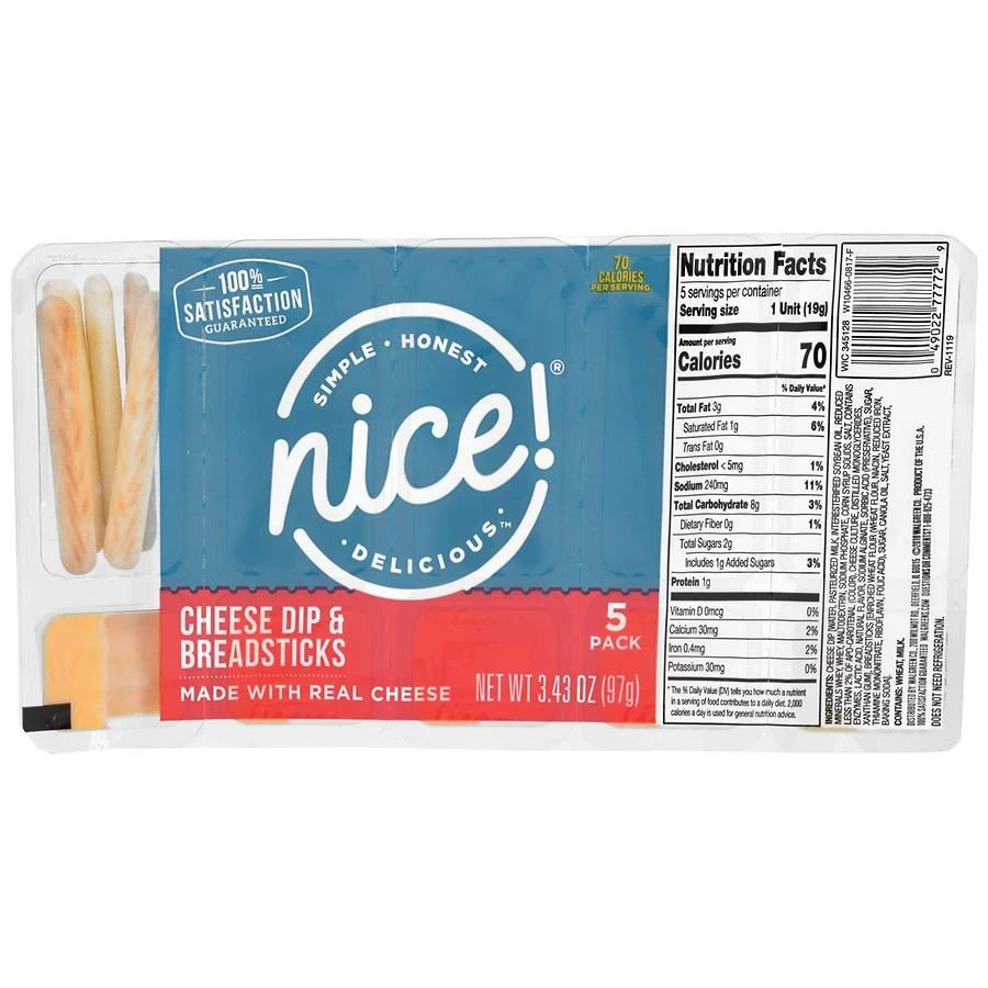 商品Nice!|Cheese Dip & Breadsticks,价格¥16,第1张图片