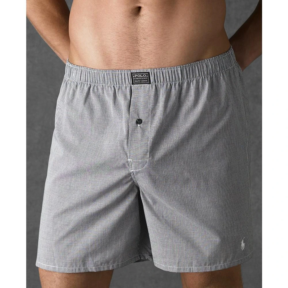 商品Ralph Lauren|Men's Underwear, Woven Boxer,价格¥210,第1张图片