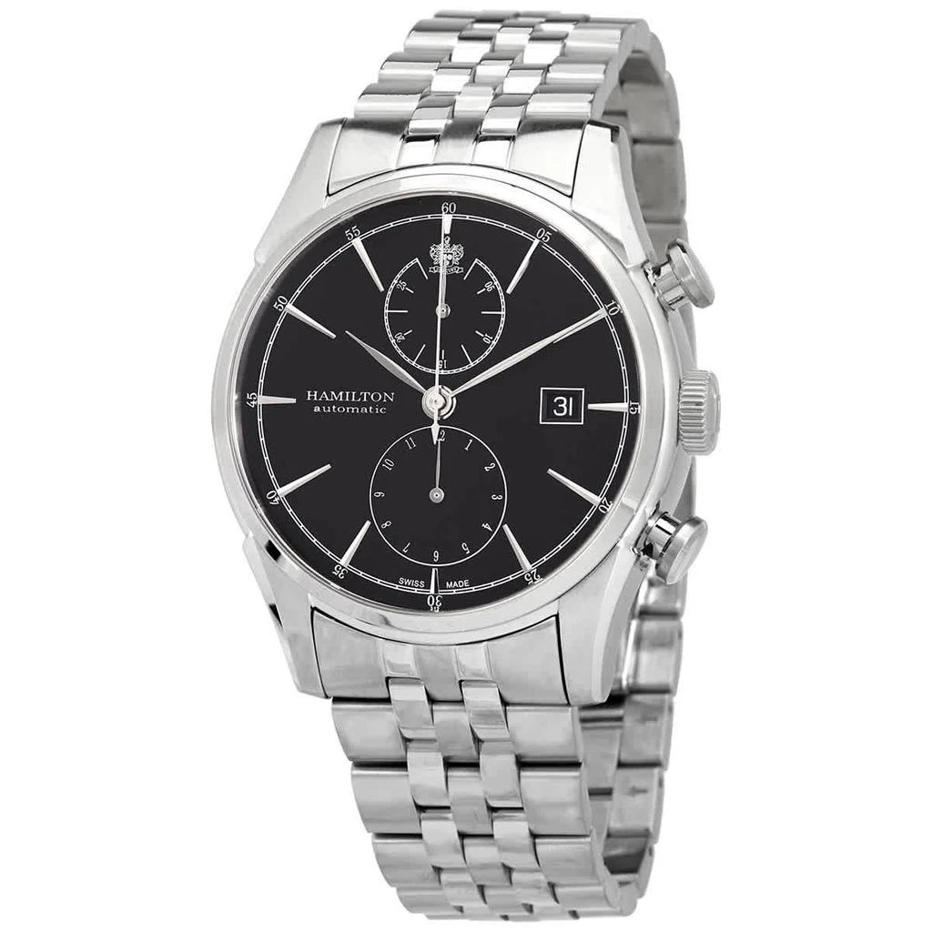 商品Hamilton|Hamilton Mens Chronograph Automatic Watch H32416131,价格¥6364,第1张图片
