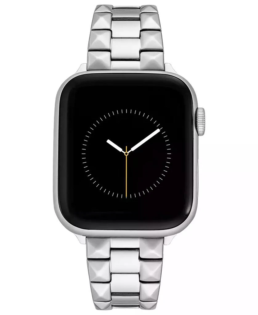 商品WITHit|Silver-Tone Stainless Steel Pyramid Bracelet designed for Apple Watch® 42mm (Series 1-3 only) & 44/45/46/49mm (Ultra & Ultra 2),价格¥559,第1张图片