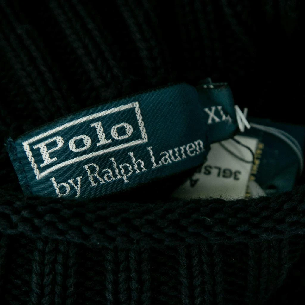 Polo Ralph Lauren Navy Blue Cable Knit Long Sleeve Jumper XL 商品