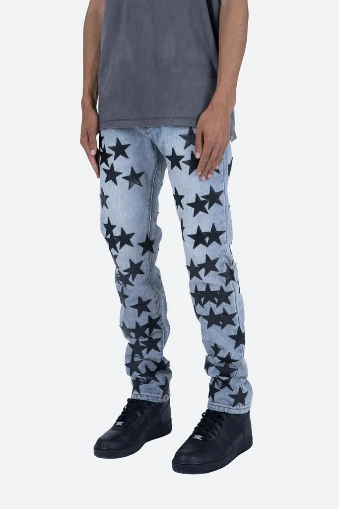 商品MNML|D270 Star Straight Denim - Blue/Black,价格¥573,第3张图片详细描述