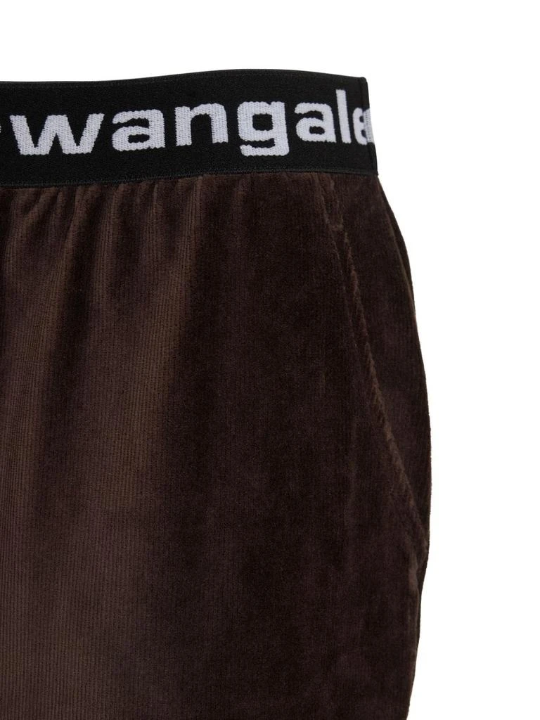 商品Alexander Wang|Stretch Corduroy Sweatpants W/ Logo,价格¥796,第4张图片详细描述