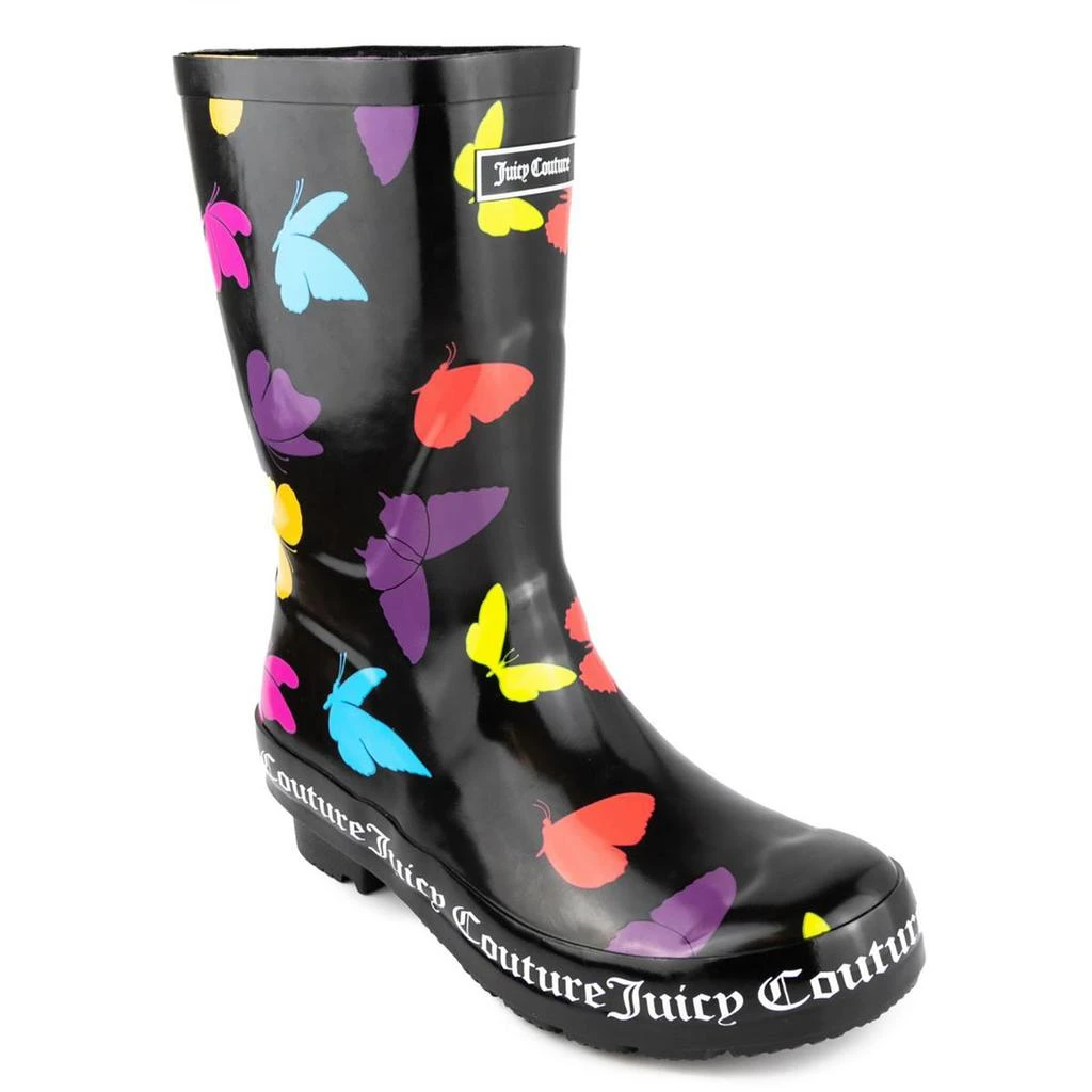 商品Juicy Couture|Juicy Couture Womens Totally Rubber Waterproof Rain Boots,价格¥390,第2张图片详细描述