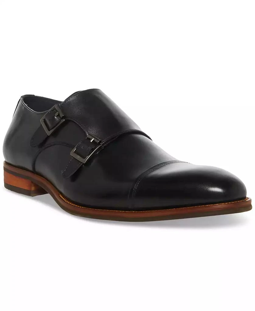 商品Steve Madden|Men's Tilly Double Monk Strap Dress Shoe,价格¥1122,第1张图片