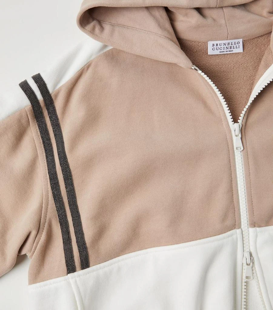 商品Brunello Cucinelli|Zipped Track Jacket (4-12 Years),价格¥5523,第3张图片详细描述