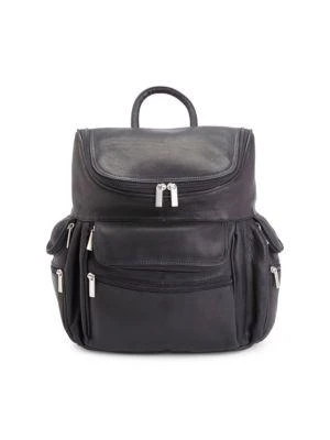 商品ROYCE New York|Vaquetta Leather Backpack,价格¥1970,第1张图片