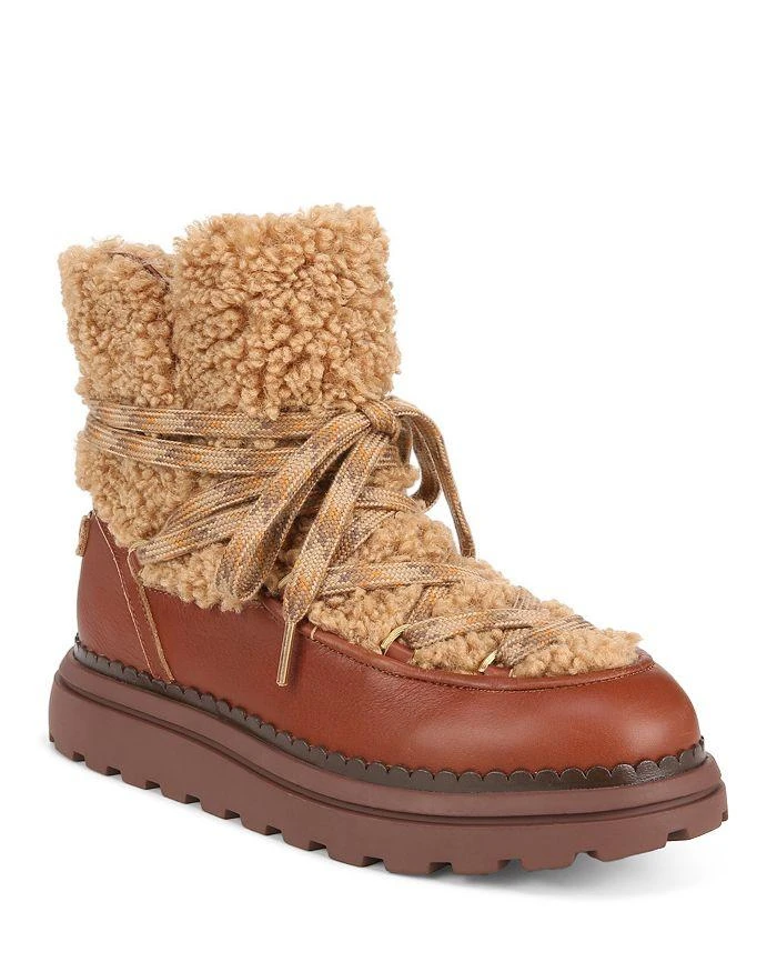 商品Sam Edelman|Women's Orelia Pull On Lace Up Cold Weather Boots,价格¥1356,第1张图片