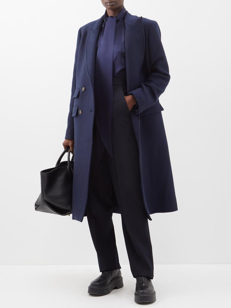 商品Gabriela Hearst|Reed double-breasted virgin wool coat,价格¥28604,第4张图片详细描述